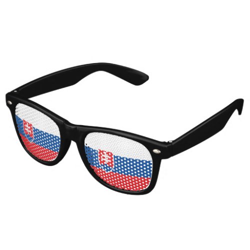 Slovakia flag retro sunglasses