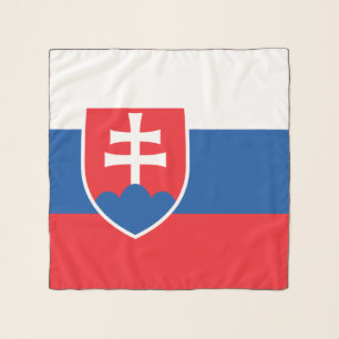 Slovakia Flag Scarf