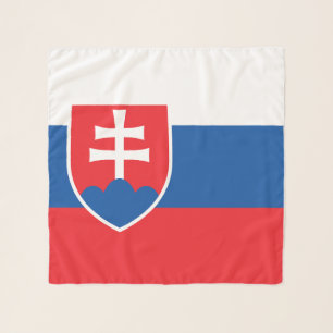 Slovakia Flag Scarf
