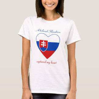 Slovakia Flag Sweetheart T-Shirt