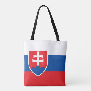 Slovakia Flag Tote Bag