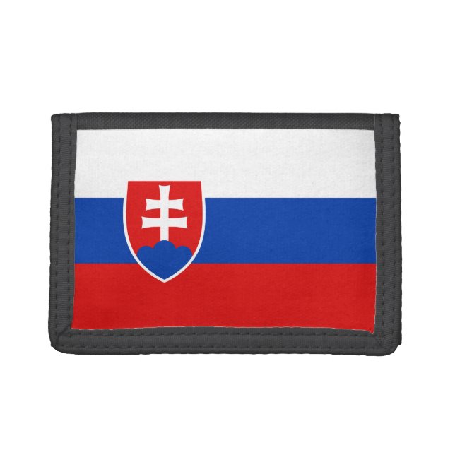 Slovakia Flag Wallet (Front)