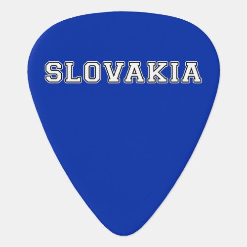 Slovakia Guitar Pick