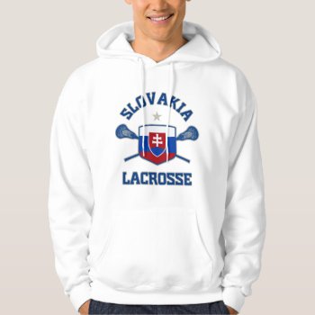 Slovakia Hoodie by laxshop at Zazzle