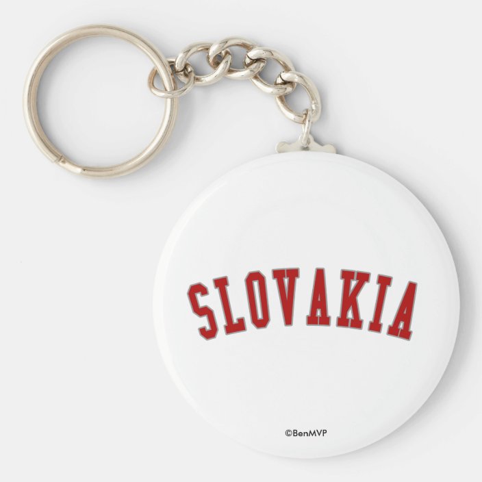 Slovakia Key Chain
