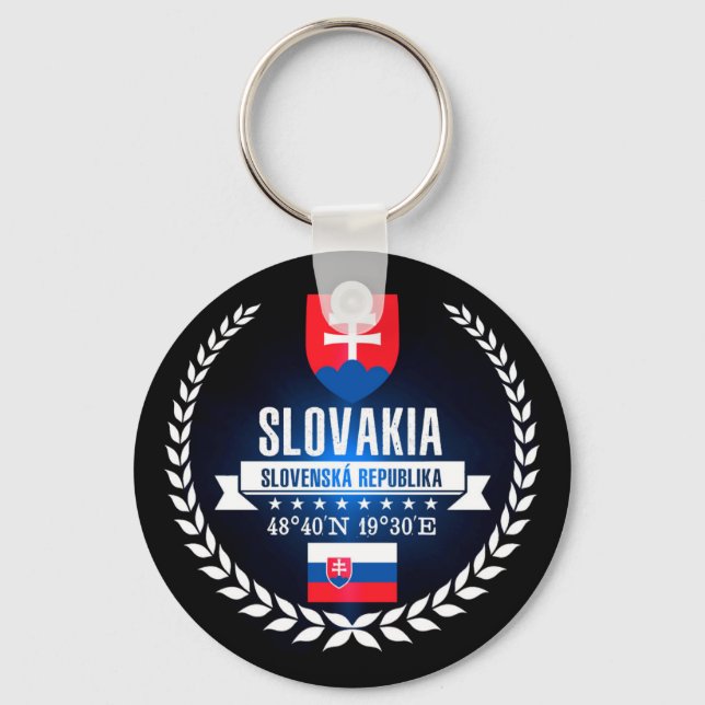 Slovakia Keychain (Front)