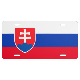 Slovakia License Plate