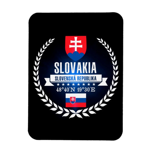 Slovakia Magnet (Vertical)
