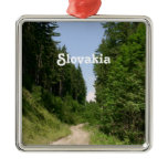 Slovakia Metal Ornament