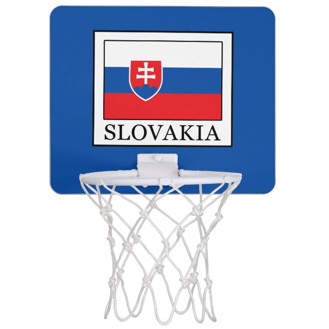 Slovakia Mini Basketball Hoop (Front)
