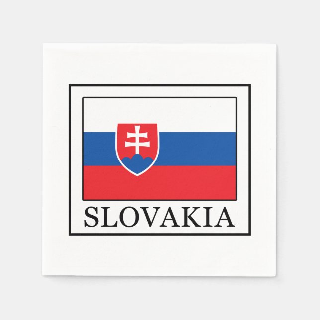 Slovakia Paper Napkins (Front)