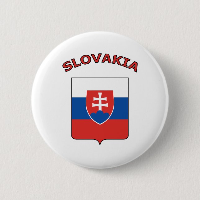 Slovakia Pinback Button (Front)
