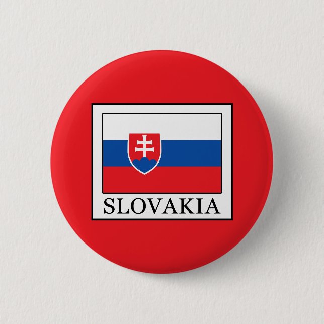 Slovakia Pinback Button (Front)