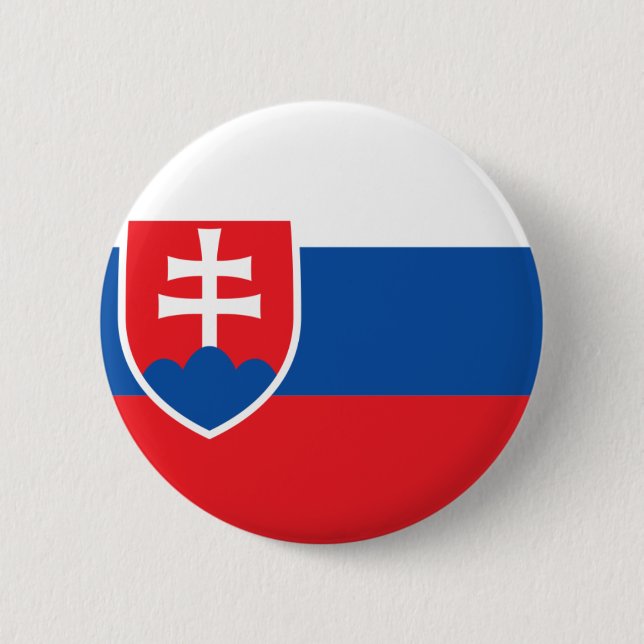 slovakia pinback button (Front)