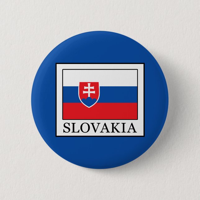 Slovakia Pinback Button (Front)
