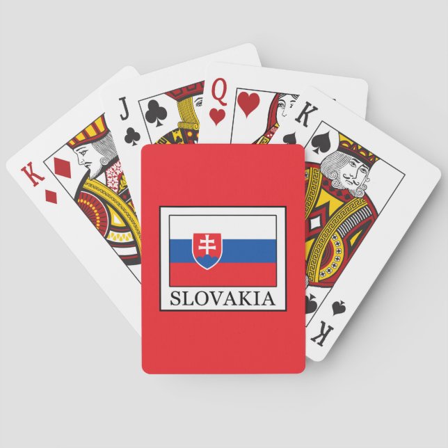 Slovakia Poker Cards (Back)