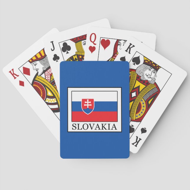 Slovakia Poker Cards (Back)