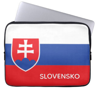 Slovakia Slovakian Flag Emblem Europe Laptop Sleeve