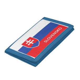 Slovakia Slovakian Flag Emblem Europe Tri-fold Wallet