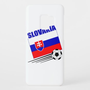 Slovakia Soccer Team Case-mate Samsung Galaxy S9 Case by worldwidesoccer at Zazzle