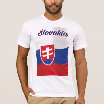 Slovakia Vacation Travel Poster T-shirt by bartonleclaydesign at Zazzle