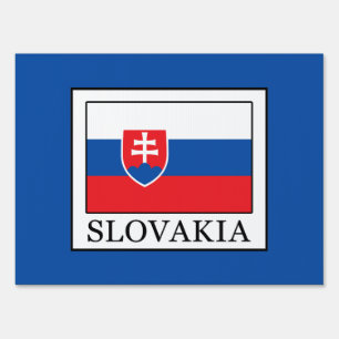 Slovakia Yard Sign