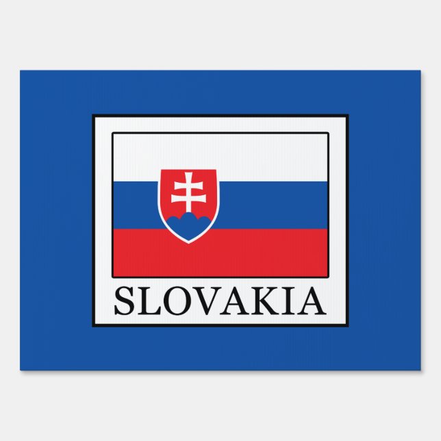 Slovakia Yard Sign (Front)