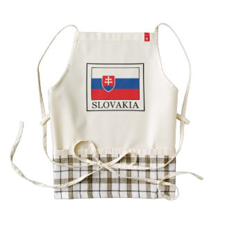 Slovakia Zazzle HEART Apron