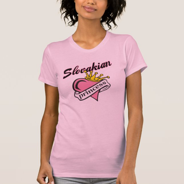 Slovakian Princess T-Shirt (Front)
