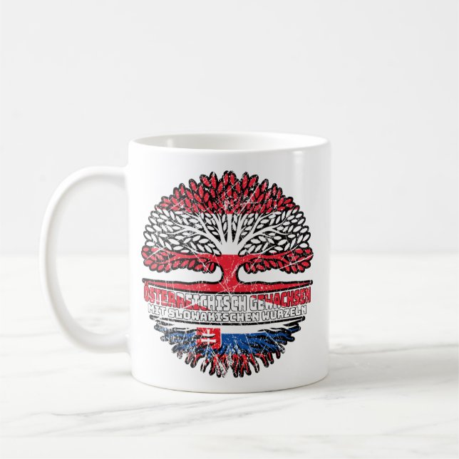 Slovakian Slovak Austrian Baum Coffee Mug (Left)