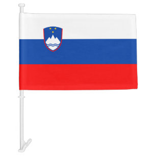 Slovenia Car Flag