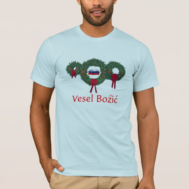 Slovenia Christmas 2 T-Shirt (Front)