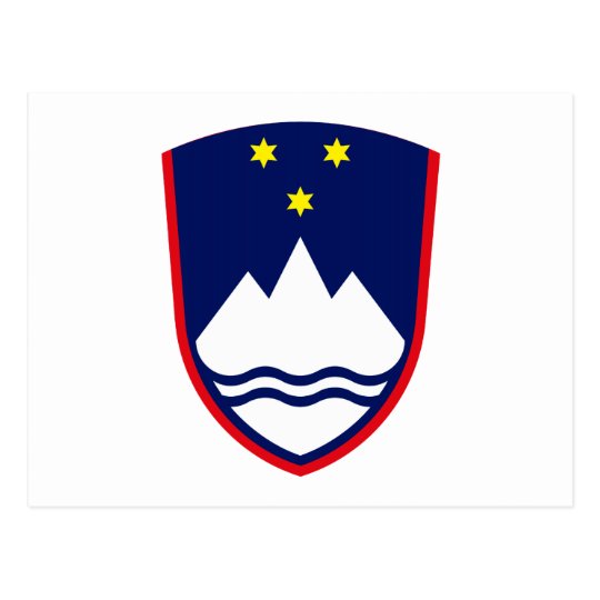 Download Slovenia Coat of Arms Postcard | Zazzle