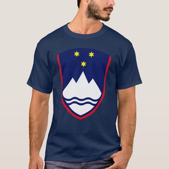 Slovenia Coat of Arms T-shirt (Front)