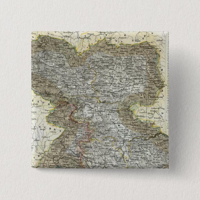 Slovenia, Croatia Pinback Button (Front)