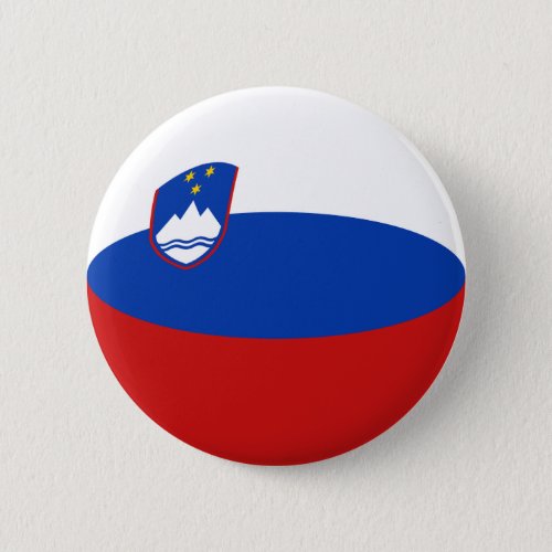 Slovenia Fisheye Flag Button