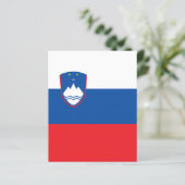 Slovenia flag (Standing Front)