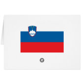 Slovenia Flag (Back Horizontal)