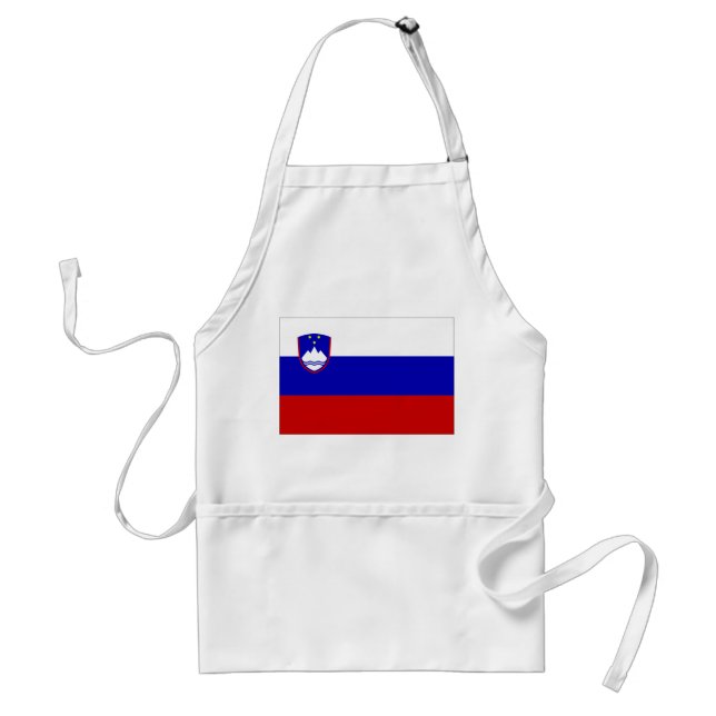 Slovenia Flag Adult Apron (Front)