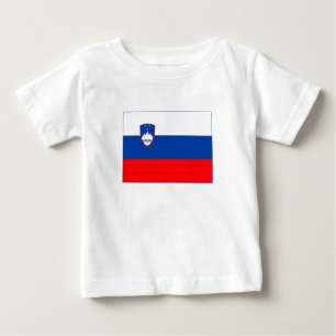 Slovenia Flag Baby T-Shirt