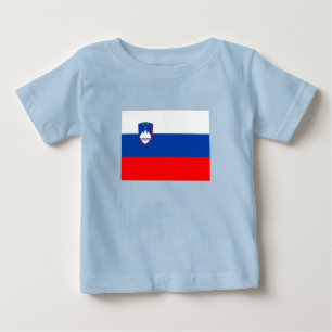 Slovenia Flag Baby T-Shirt