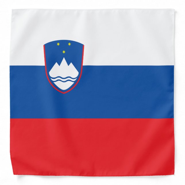 Slovenia flag bandana (Front)