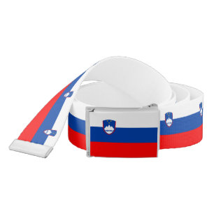 Slovenia Flag Belt