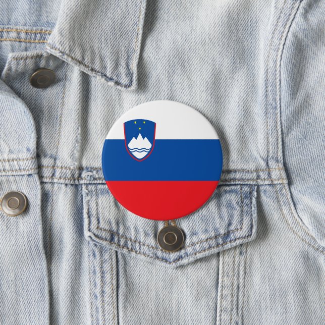 Slovenia flag button (In Situ)