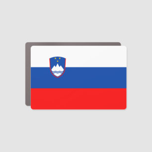 Slovenia Flag Car Magnet