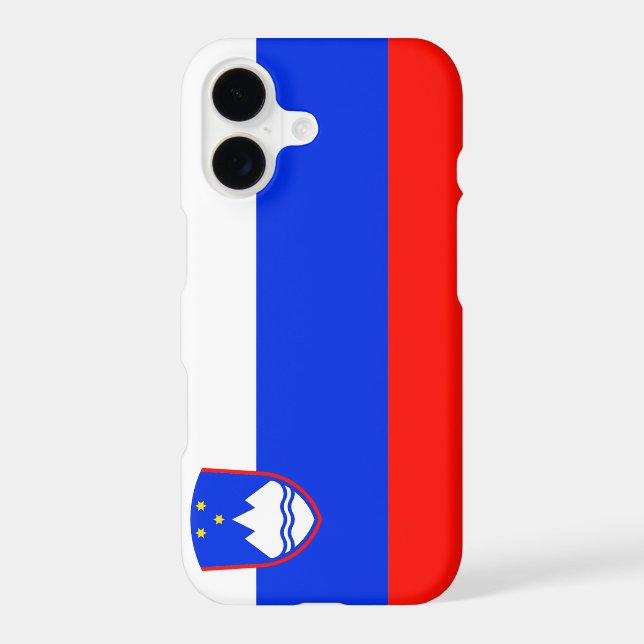 Slovenia Flag Case-Mate iPhone Case (Back)