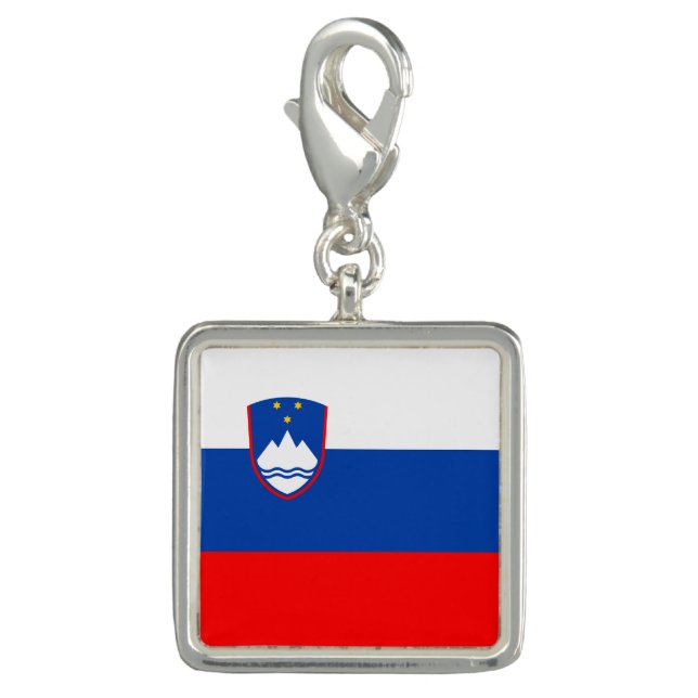 Slovenia Flag Charm (Front)