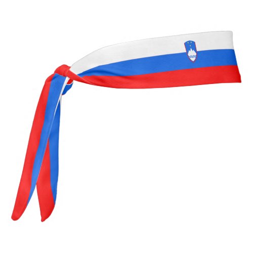 Slovenia Flag Elegant Patriotic Tie Headband