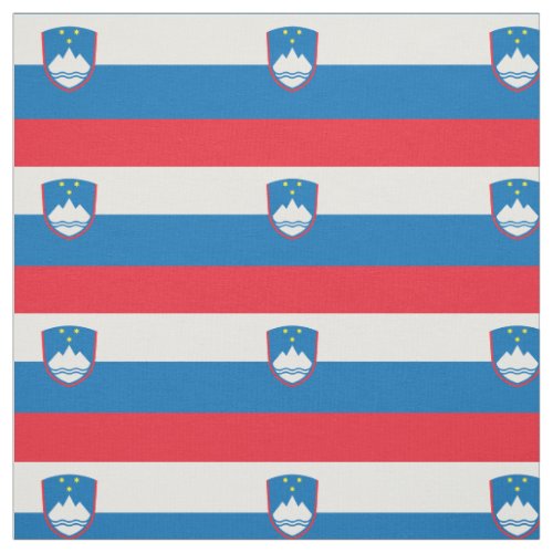 Slovenia Flag Fabric