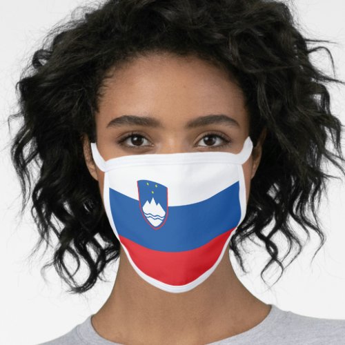 Slovenia flag face mask